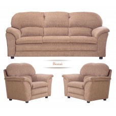 BROWN U SOFA